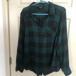 Torrid size 1 lightweight flannel